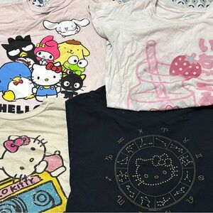 Hello kitty t-shirts